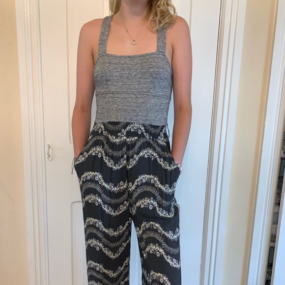 Anthropologie Maple Lane Belted Culotte Jumpsuit - Picture 13 of 16